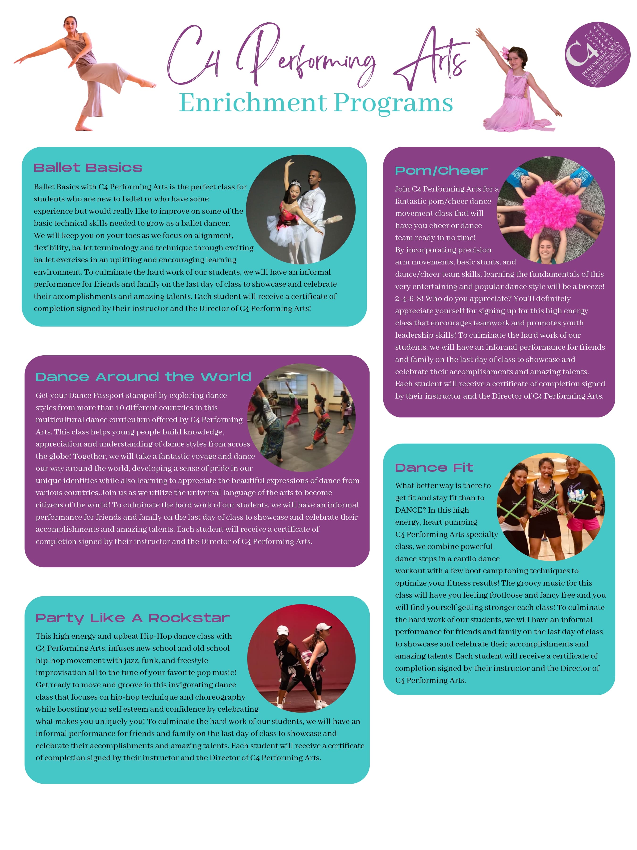 C4 Performing Arts Page 1