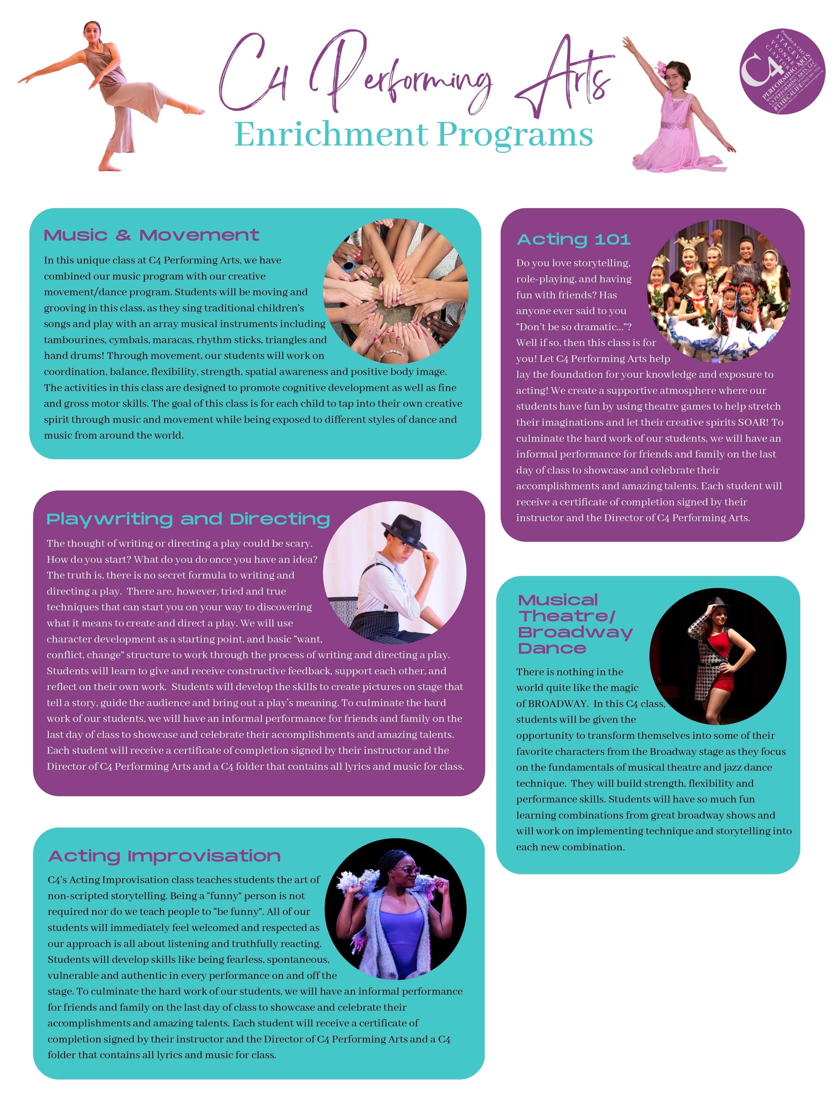 C4 Performing Arts Page 3